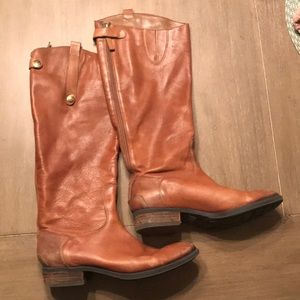 Sam Edelman Brown Leather Boots